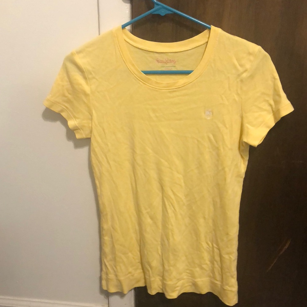 Lilly Pulitzer Yellow Tee